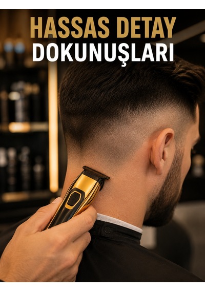 Usb Type-c Şarjlı Çok Fonksiyonlu Saç Ve Sakal Düzeltme Makinesi - Lisinya 1 - 2 Saat