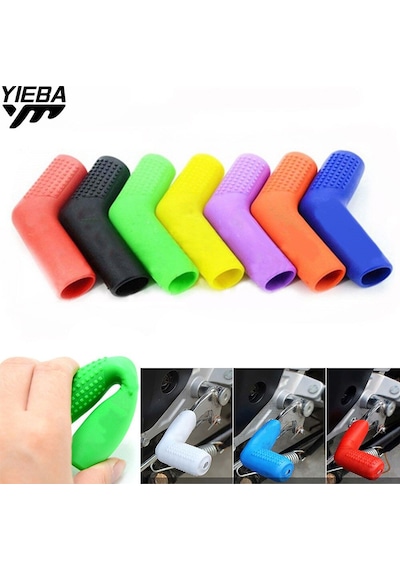 Motosiklet Silikon Vites Koruma Pedi Çorabı Ayakkabı Koruyucu