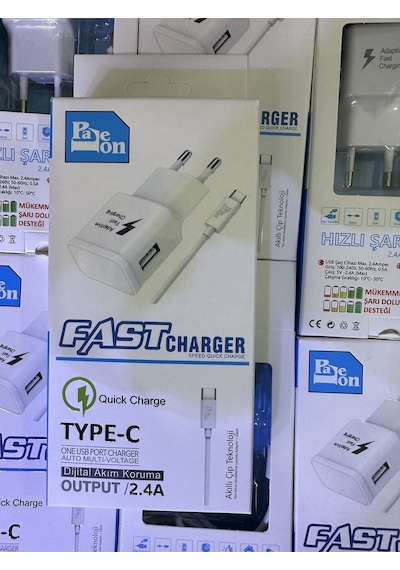 Type-c Hızlı Şarz Adaptör+usb Kablo