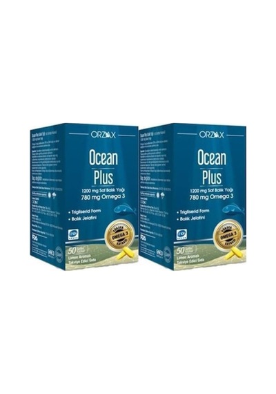 Plus 1200 Mg Omega 3 Saf Balık Yağı 30 Kapsül 2 Adet 101784-2-2