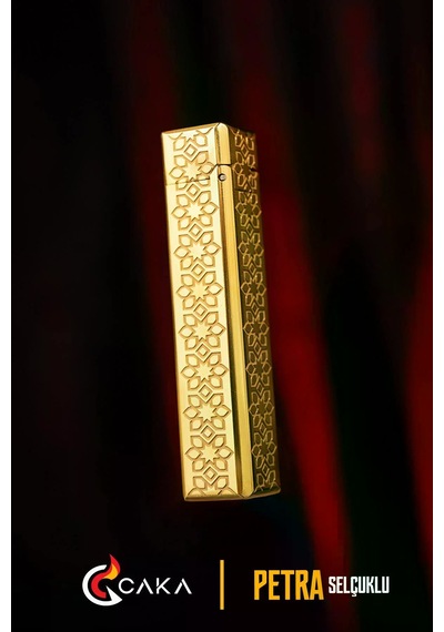 Caka Lighter Petra Selçuklu Benzinli Çakmak - Ckl-059