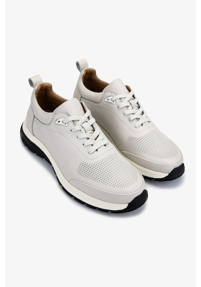 Valmenti Erkek Hakiki Deri Sneakers & Spor Ayakkabı 233 5145 Erk Ayk Y25 Whıte Soft Beyaz