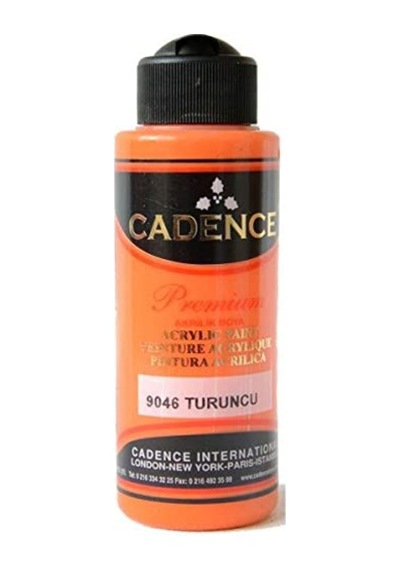Premium Akrilik Boya Turuncu 120ml N:9046 Genel