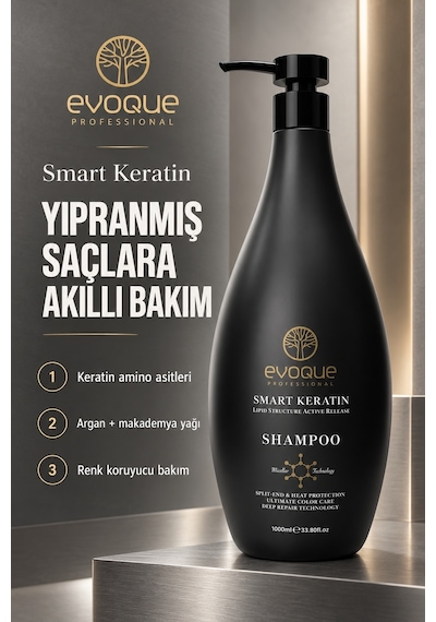 Smart Keratin Şampuan 1 L
