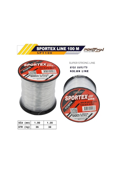 Portfish Sportex Misina Makara 100mt1,00