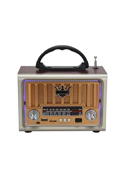 By Nevser Taşınabilir Klasik Am/fm/sw Retro Nostaljik Radyo