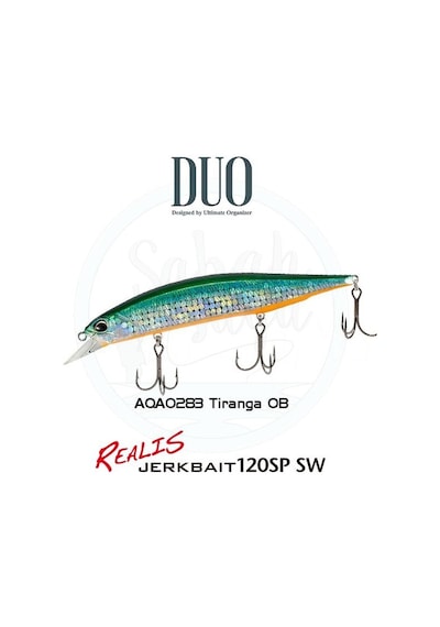 Duo Realis Jerkbait 120SP SW AQA0283 Tiranga OB