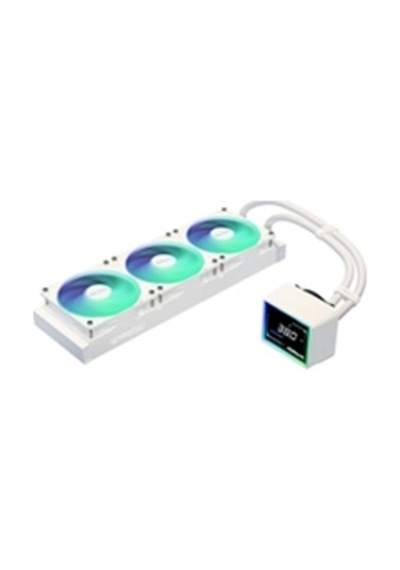 Asrock Challenger White 360mm Aıo Liquid Cooler 3" Lcd Pump 90-acla36-waaga6