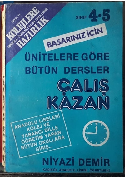 Tüm Tersler 4-5.Sınıflar Için Test Niyazi Demir 1980 Li Yıllarrı