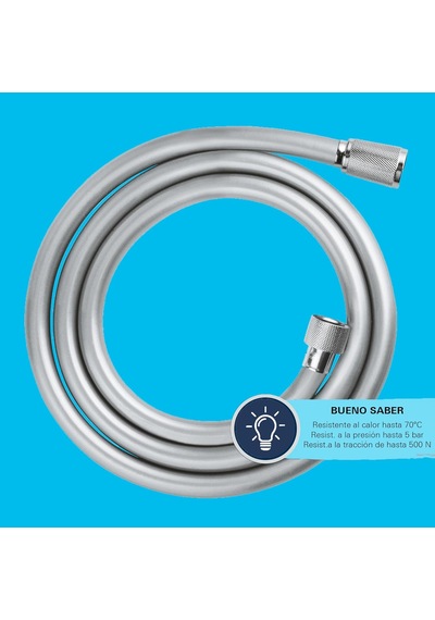 Grohe Vitalioflex Comfort 2000mm Duş Hortumu, Krom, 27173002 Diğer