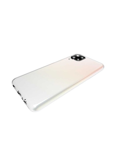 Samsung Uyumlu Galaxy A12 Kılıf Zore Süper Silikon Kapak Renksiz