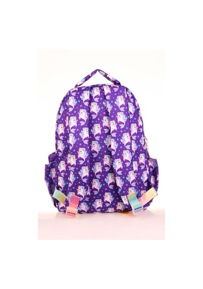 Kaukko Kids Sırt Çantası Rubber Unicorn L5152 Mor