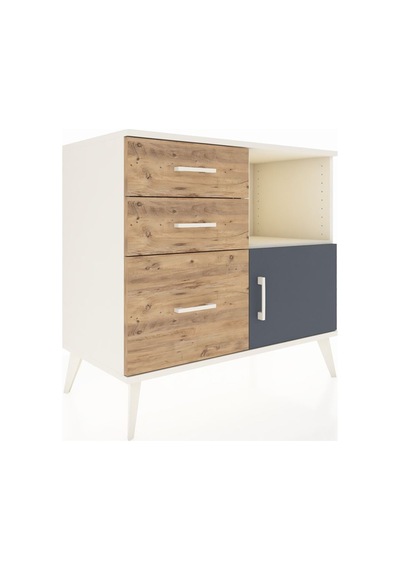 Hyperion Şifonyer Tek Raflı 3 Çekmeceli Tek Kapaklı 88x44x80 Aytaşı-antrasit/çam Antrasit/çam Hyperion Şifonyer Tek Raflı 3 Çekmeceli Tek Kapaklı 88x44x80 Aytaşı-antrasit/çam Antrasit/çam
