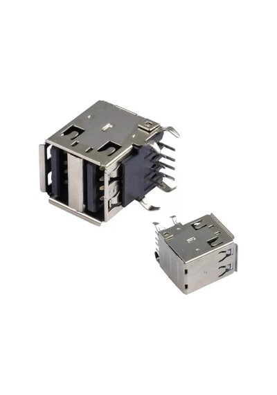 Sh Powermaster Ic-265e Usb 2.0 Şase A Dişi İkili Dik Montaj 8 Pin Oto Teyp Usb Najmaddin