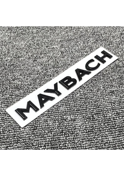 Maybach Piano Black Yeni Tip Bagaj Yazısı 3m 3d Abs Mercedes R