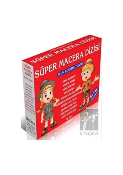 Süper Macera Dizisi Seti - 10 Kitap Takım - Pelin Korkmaz Sevim - Özyürek Yayınevi