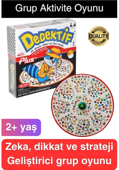 Eğlenceli Dedektif Akıl Zeka Mantık Strateji Oyunu Motor Beceri Gelişim Refleks Ve Dikkat Geliştiren