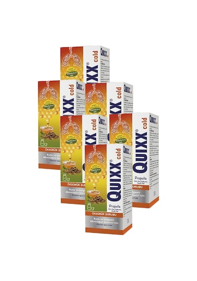 Quixx Cold Propolis Şurup 6 x 100 ML