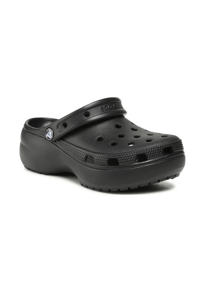 Crocs Classic Platform Clog W Kadın Terlik-23656 siyah