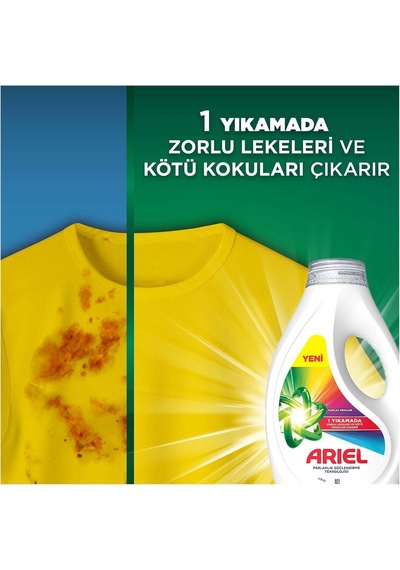 Sıvı Çamaşır Deterjanı Renklilere Özel 21 Yıkama