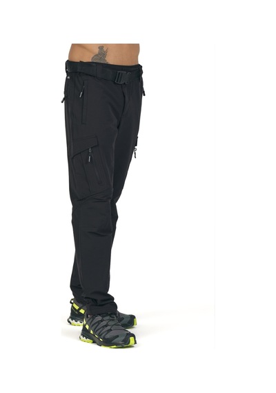 Q&steinbock Argos Two Kargo Cepli Kışlık Erkek Outdoor Pantolonu 80570-black
