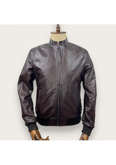 Always Leather Savran Deri Spor Kesim Hakiki Deri Mont 1803340002 Bordo