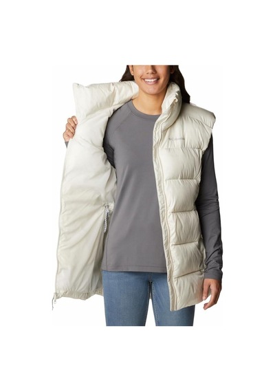 Columbia Puffect Mid Vest Yelek Beyaz