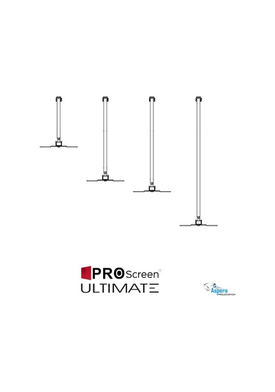 Proscreen Ultimate Prj 2 52Cm 70Cm Askı Aparatı