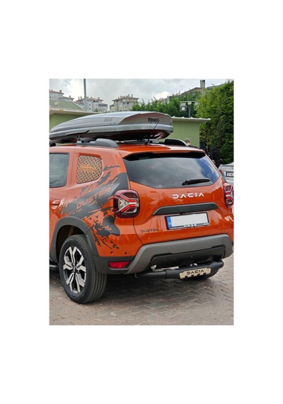 Dacia Duster 2010+ Arka Tampon Koruma Demi Ri Si Yah Duster Yazili Off-road