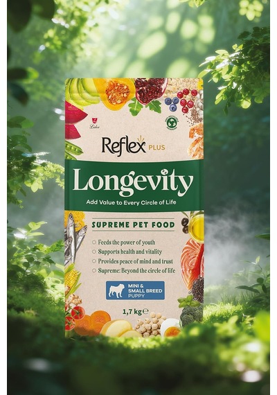 Plus Longevity Mini Ve Küçük Irk Yavru Köpek Maması 1700g