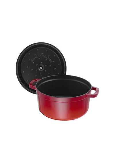 B La Cocotte Döküm Tencere Yuvarlak 24 Cm Kırmızı Renkli Çok Renkli