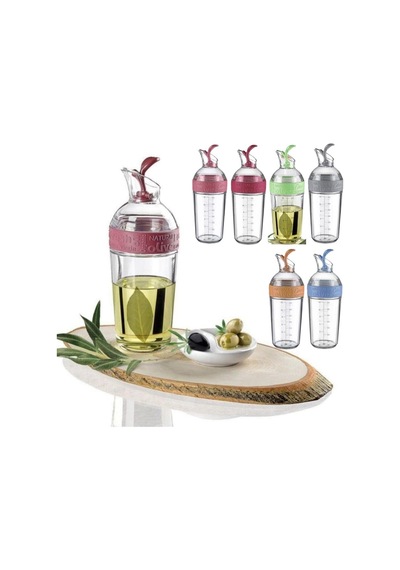 Sızdırmaz Yağdanlık Sosluk Sirke Şişesi 350ml Dekoratif Renkli Ayçiçek Yağı Sıvı Yağ Yağlık Damlatmaz Kapaklı Estetik Mavi Çok Renkli