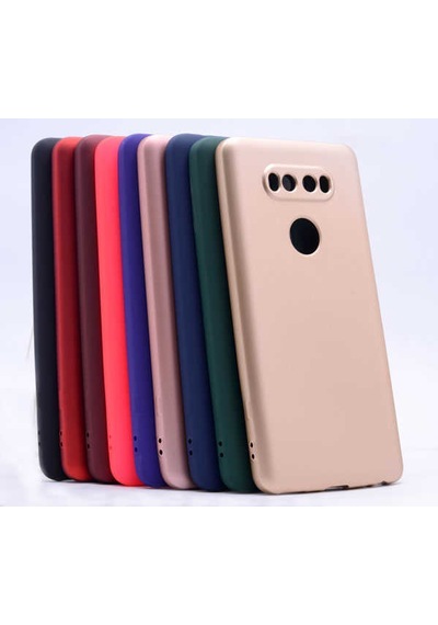 LG Uyumlu V20 Kılıf Zore Premier Silikon Kapak Siyah