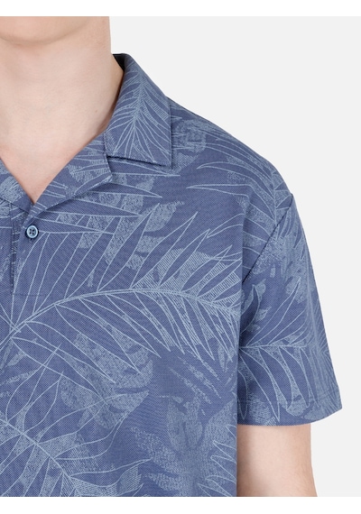 Colin's Colins Mavi Erkek Polo K.kol Cl1066933 Q1.v1 Inv İndigo