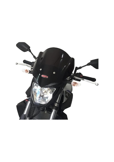 Gp Kompozit Yamaha Mt-25 2015-2019 Uyumlu Kısa Ön Cam Siyah
