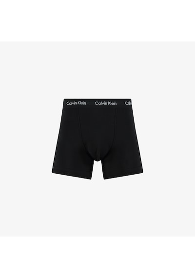 Calvin Klein Trunk 3'lü Erkek Siyah Boxer Düz 0000u2662g Siyah