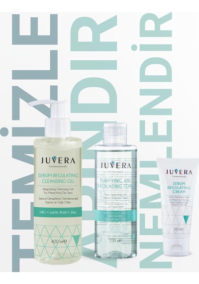 Juvera Sebum Regulating Cleansing Jel 400 Ml