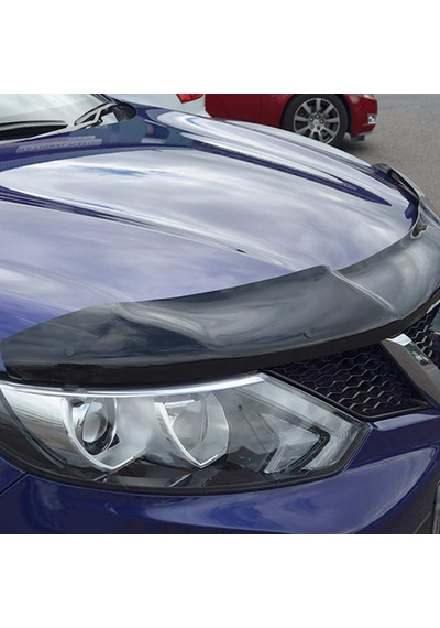 Cappafe Nissan Qashqai Ön Kaput Koruma Rüzgarlık 4Mm Abs 14-16