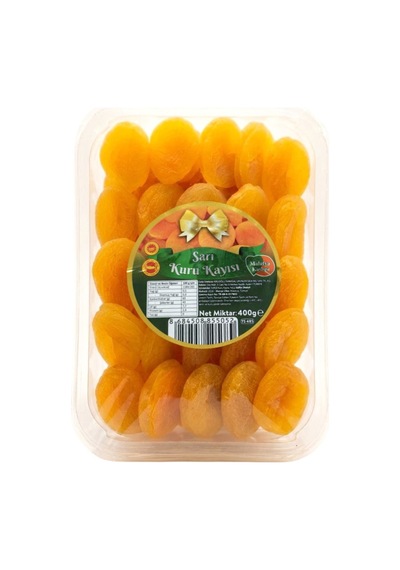 5 Adet Sarı Kuru Kayısı 400 G
