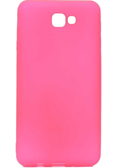 Samsung Uyumlu Galaxy J5 Prime Kılıf Zore Premier Silikon Kapak Pembe
