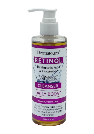 Dermatouch Retinol Hyaluronic Acid & Cucumber Cilt Temizleyici 230 ML
