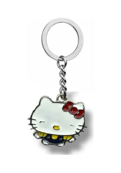 Hello Kitty Mini Figürlü Anahtarlık Kompakt Ve Sevimli Metal Aksesuar