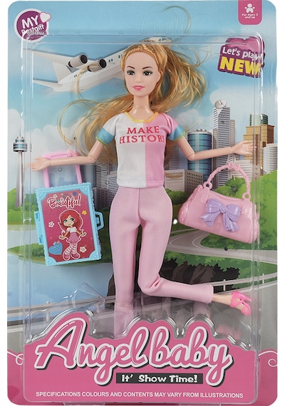 Bıgtree Angelbaby Seyahat Bebekleri Seri2 Make Hıstory Yazılı Tiş