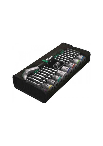 Wera 8100 SB 6 Cırcır Zyklop Karma Set 3/8" 05004046001