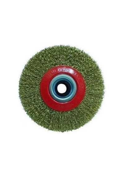 Hawk 10105 Daire Fırça Sarı Telli 150X25 Mm N11.1425