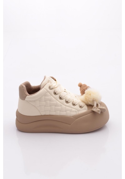 Guja 25k426-1 Kadın Sneaker Ayakkabı Bej
