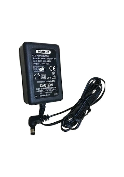 Amigo 12v 1a Modem Ve Arduino Uyumlu Plastik Kasa Priz Tipi Adaptör Ams56-1201200sv-vp