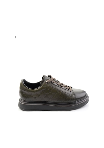 Bambi Haki Hakiki Deri Erkek Sneaker E01398023103
