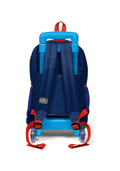 Coral High Kids Saks Mavi Astronot Desenli Üç Bölmeli Işıklı Tekerlekli Çekçekli Okul Sırt Çantası 23924 Coral High Kids Saks Mavi Astronot Desenli Üç Bölmeli Işıklı Tekerlekli Çekçekli Okul Sırt Çantası 23924