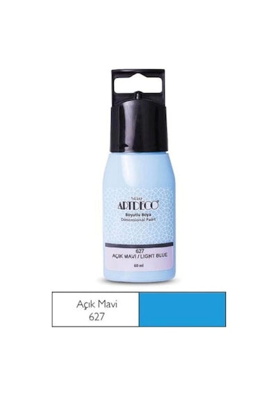 Artdeco Boyutlu Boya 60 Ml. 627 Açık Mavi Nocolor